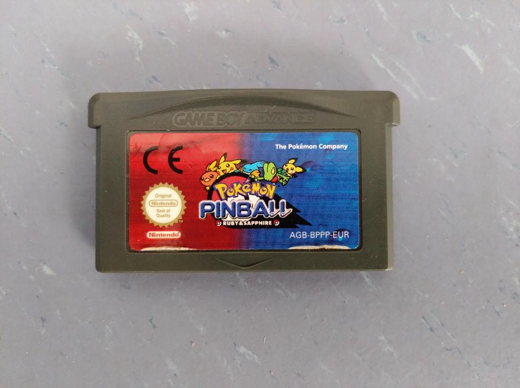 Pokemon Pinball "Ruby & Saphire" Gameboy Advance GBA - EUR, Avontuur en Actie, Gebruikt, 1 speler, Ophalen of Verzenden