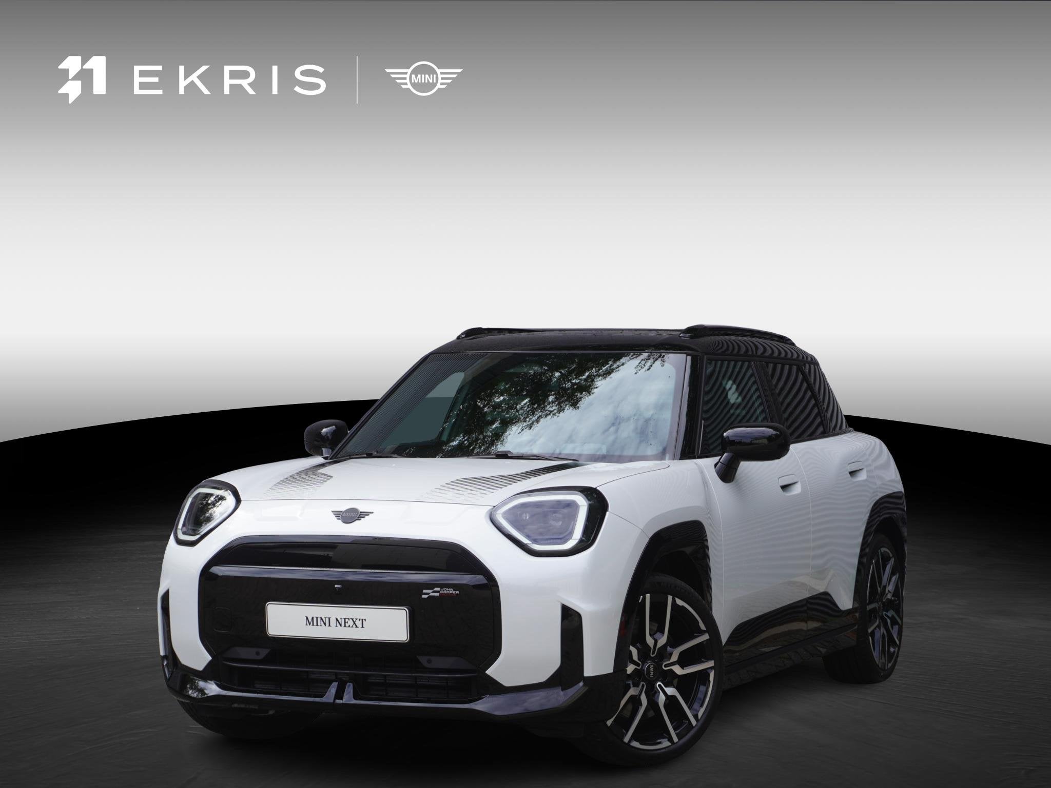 MINI Aceman E | John Cooper Works Uitvoering | Pakket L | Gl, Auto's, Stof, Met garantie (alle), Stuurwielverwarming, Wit