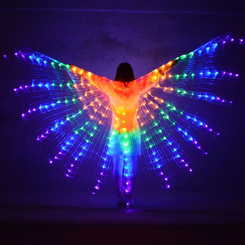 LED Isis Dansvleugels Buikdansen Dansen Kostuum Wings Licht, Verzenden, Nieuw, Overige typen