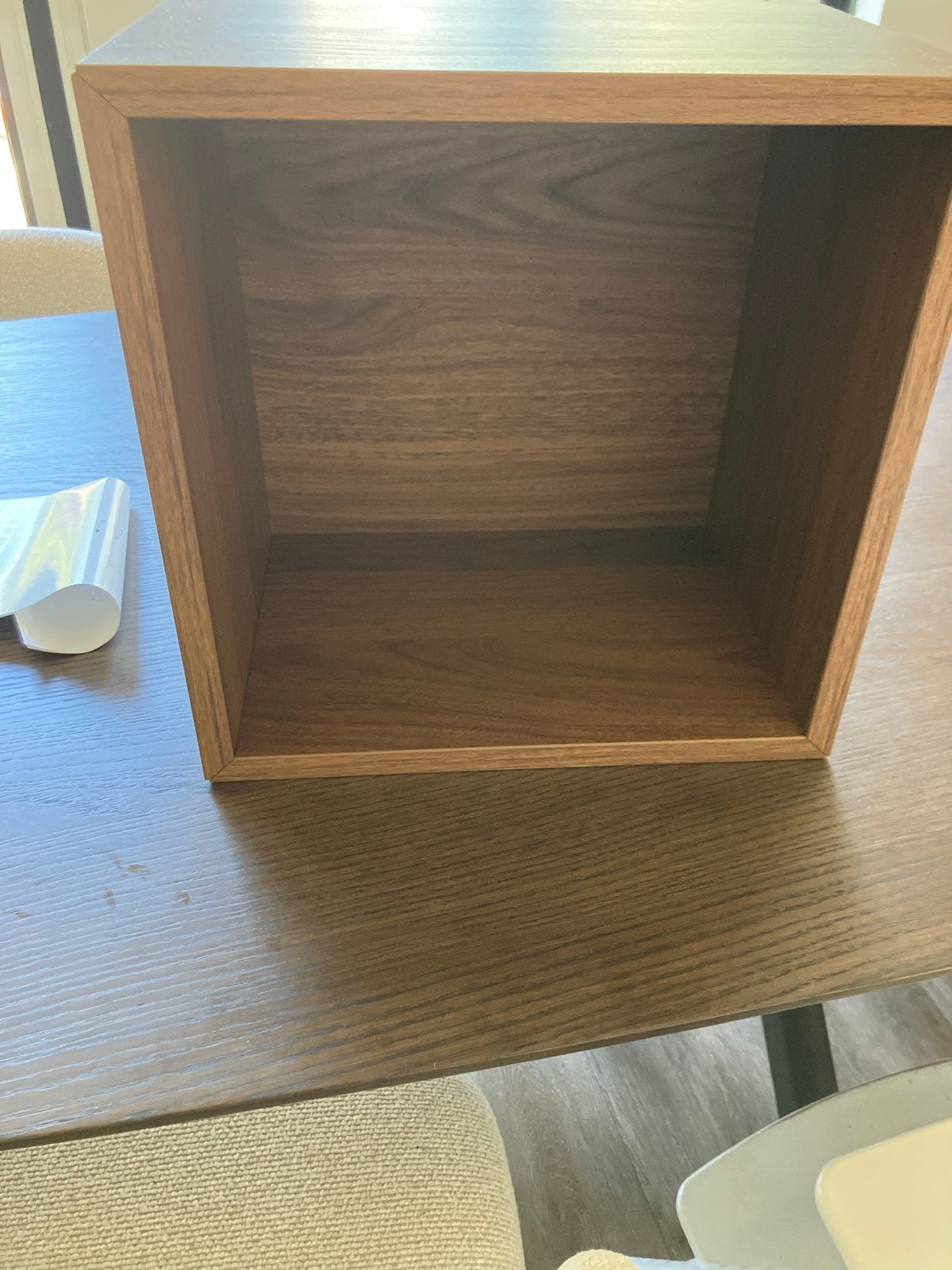 Nieuwe Eket walnoot kast 35x35x25 cm, Ophalen, Nieuw