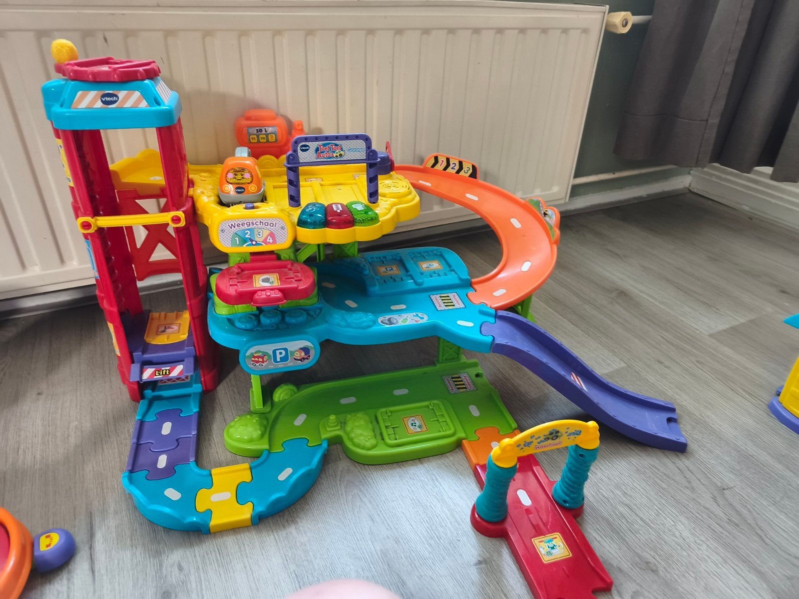 VTech Toet Toet Auto's Mega Set, Ophalen, Gebruikt, Overige typen, Met licht