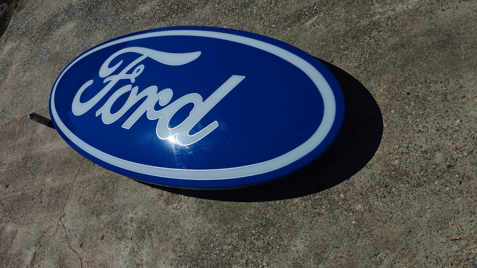 ford lichtbak, Ophalen