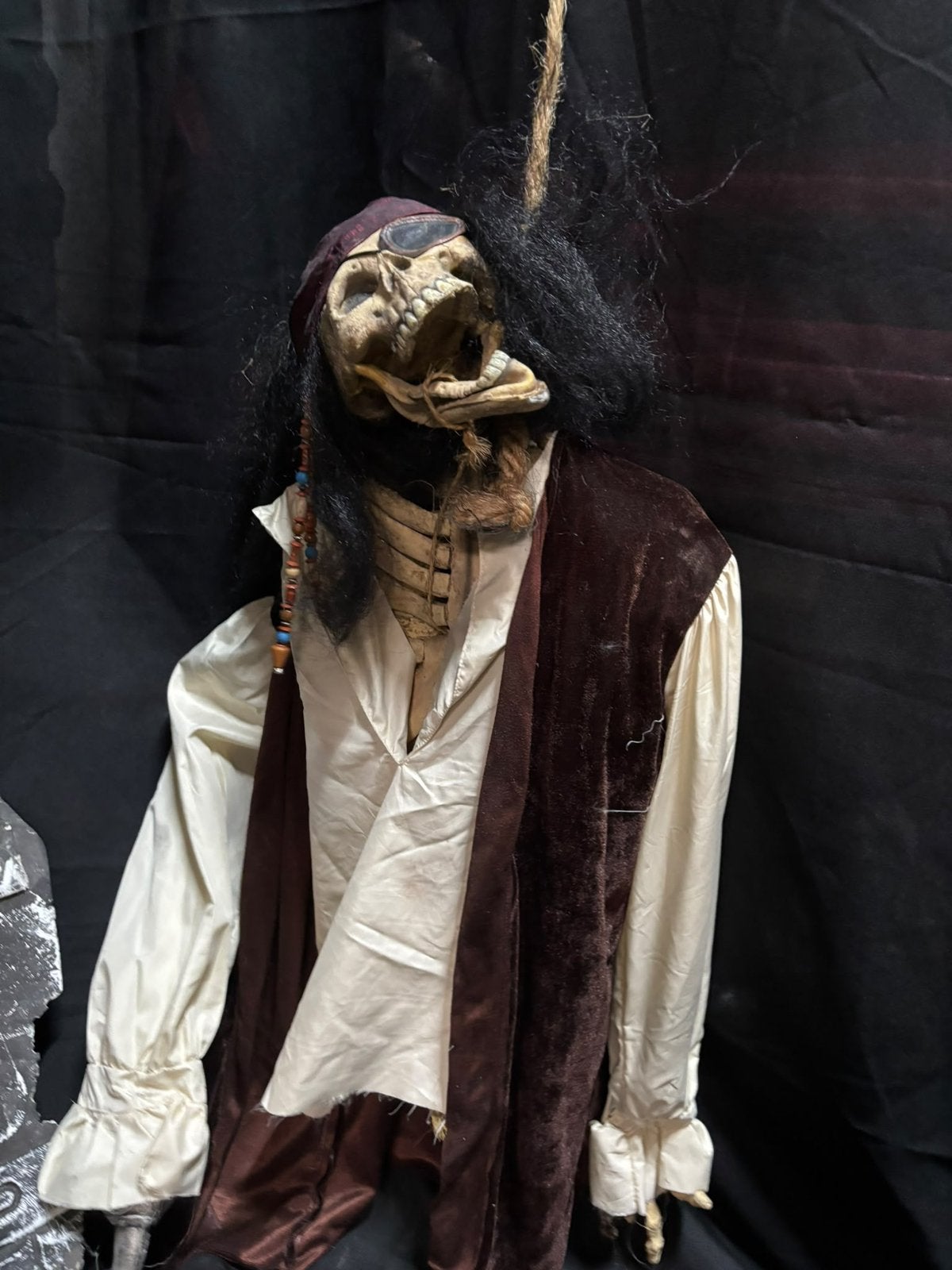 Halloween piraten skelet hangpop, Versiering, Halloween of Griezel, ESLevents, Ophalen of Verzenden