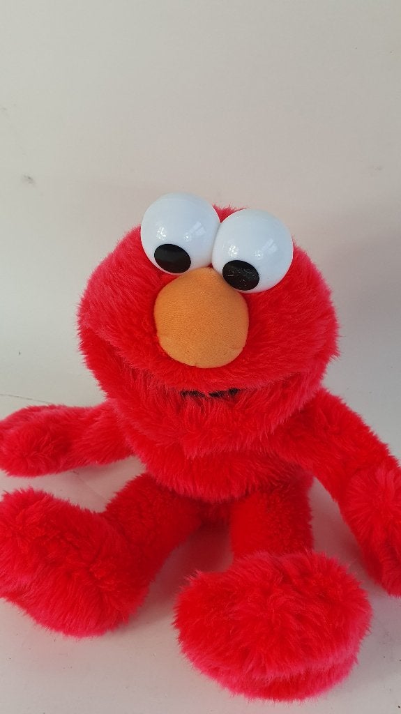 Elmo handpop Sesamstraat, 35 cm. 8A11, Tweedehands verkoop, Tweedehands verkoop, Gebruikt, Overige typen