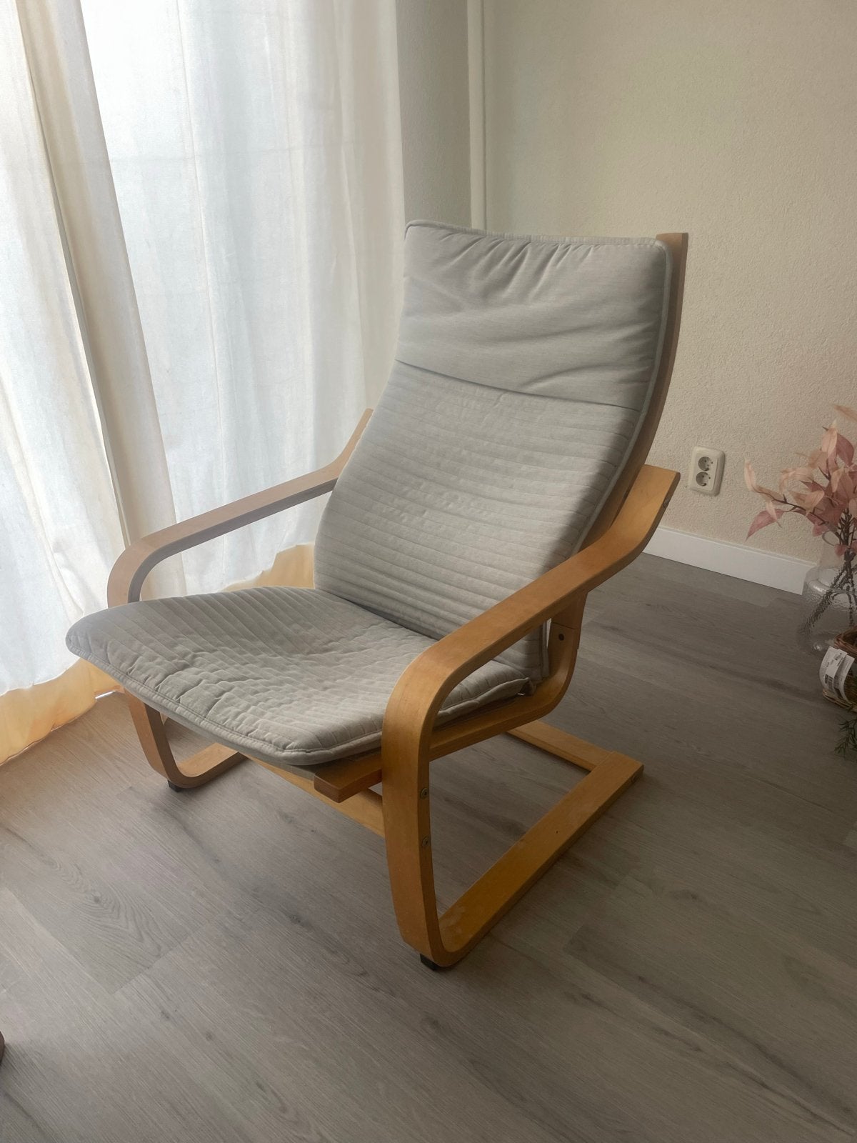 IKEA POÄNG Fauteuil, Ophalen, Gebruikt, 75 tot 100 cm, 50 tot 75 cm