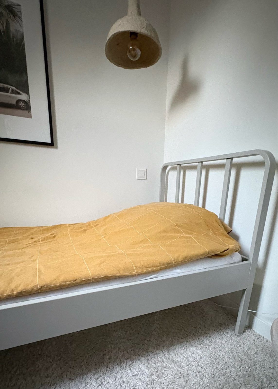 Aanwinst voor de kinderkamer: Stoer bed van 90x200 cm, 85 tot 100 cm, Gebruikt, 180 cm of meer, Ophalen