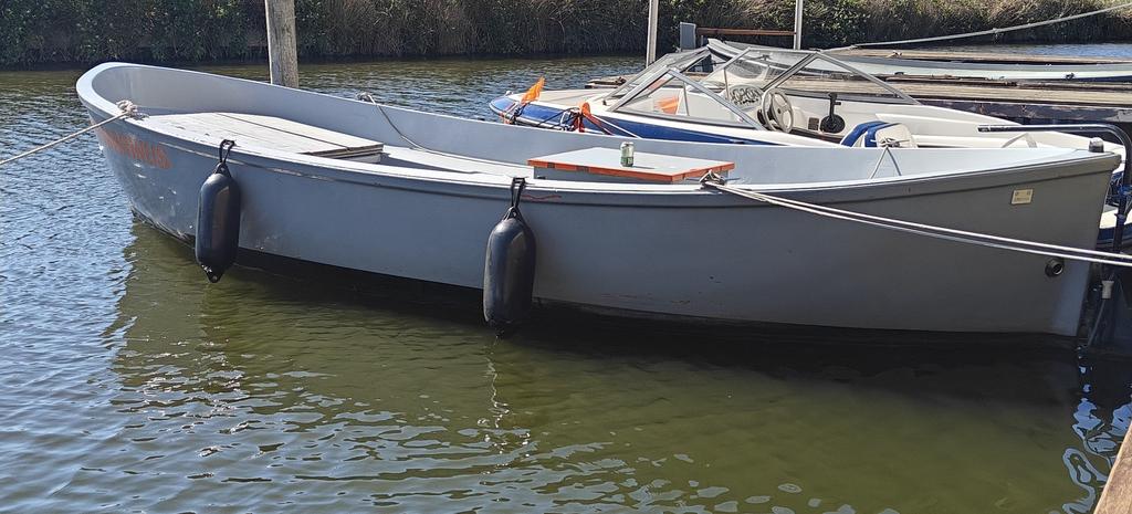 Sloep 6,5 x 2,25 meter, Watersport en Boten, Sloepen, Ophalen, 10 tot 30 pk, Gebruikt, Binnenboordmotor