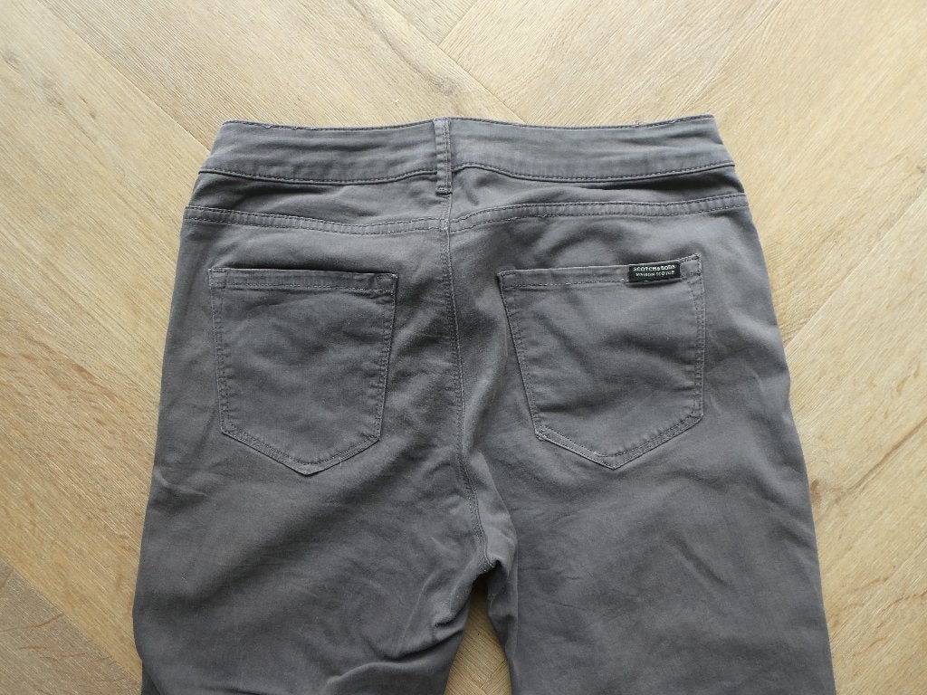 Grijze Scotch & Soda, Mid Rise spijkerbroek maat 26, Kleding | Dames, Scotch & Soda, Ophalen of Verzenden, Zo goed als nieuw, W27 (confectie 34) of kleiner