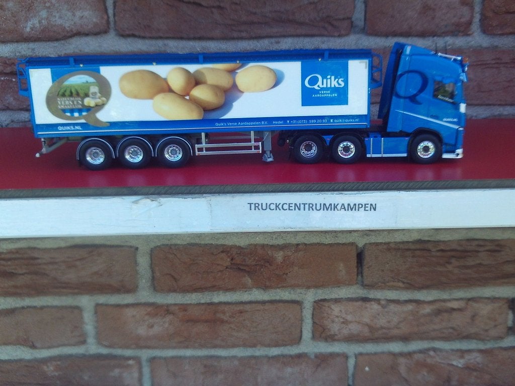 Tekno  Volvo  FH4  van  Quiks  aarappelhandel.