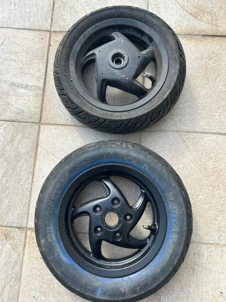 Piaggio zip sp98 velgen set H2O SP 98 velg onderdelen, Ophalen of Verzenden
