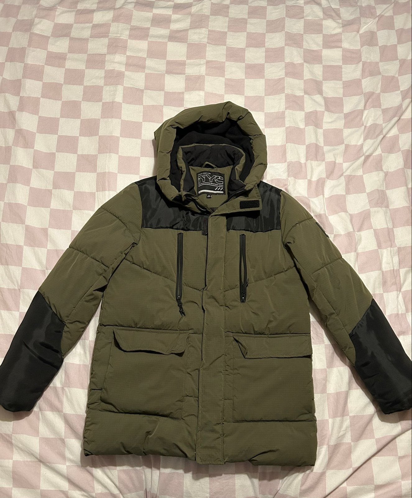 winterjas voor jongens, maat 164, Kinderen en Baby's, Kinderkleding | Maat 164, Ophalen of Verzenden, Gebruikt, Jongen, Jas