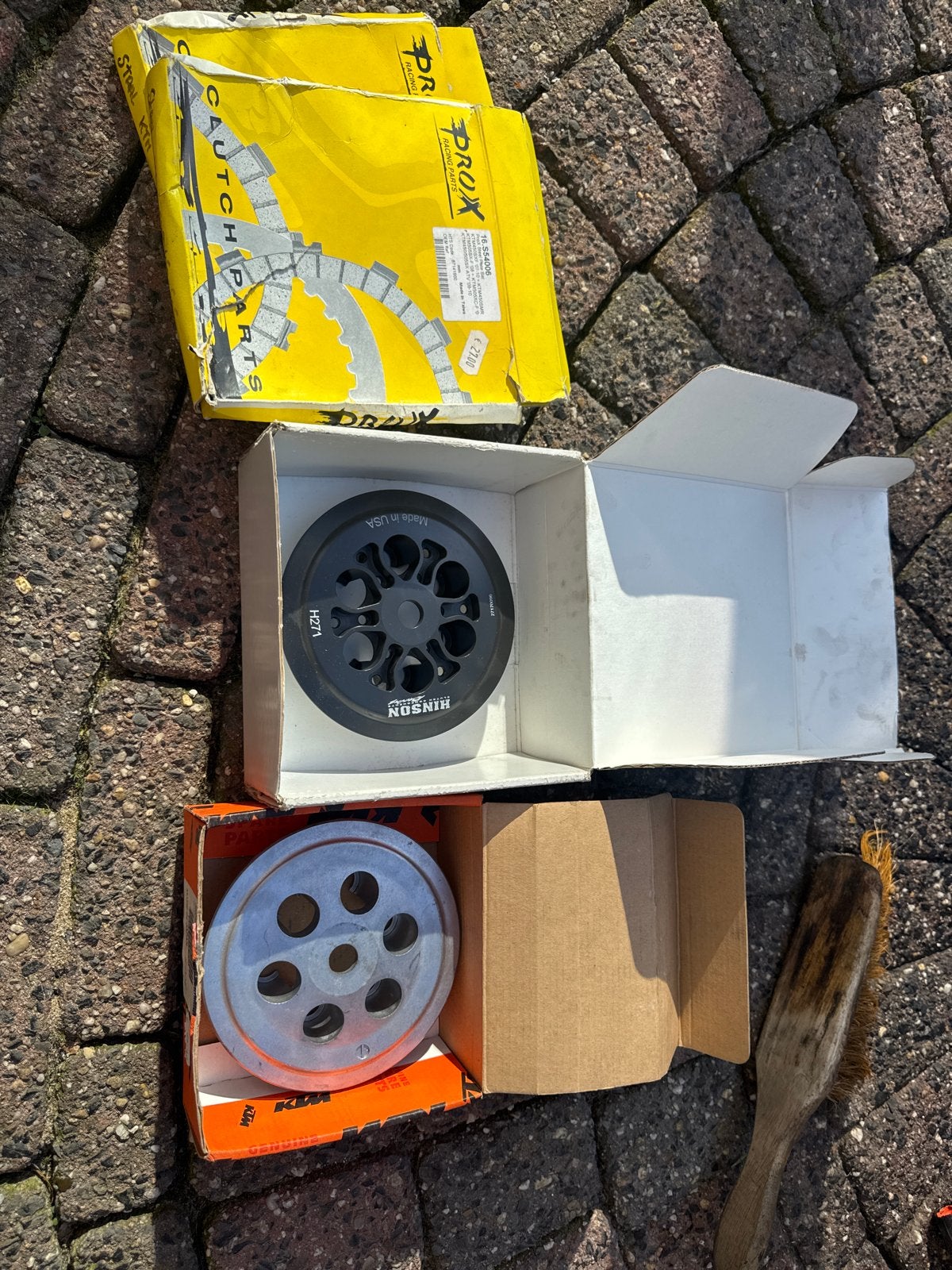 KTM 450/505 SXF/SMR Koppeling Set: Hinson & Origineel, Ophalen of Verzenden