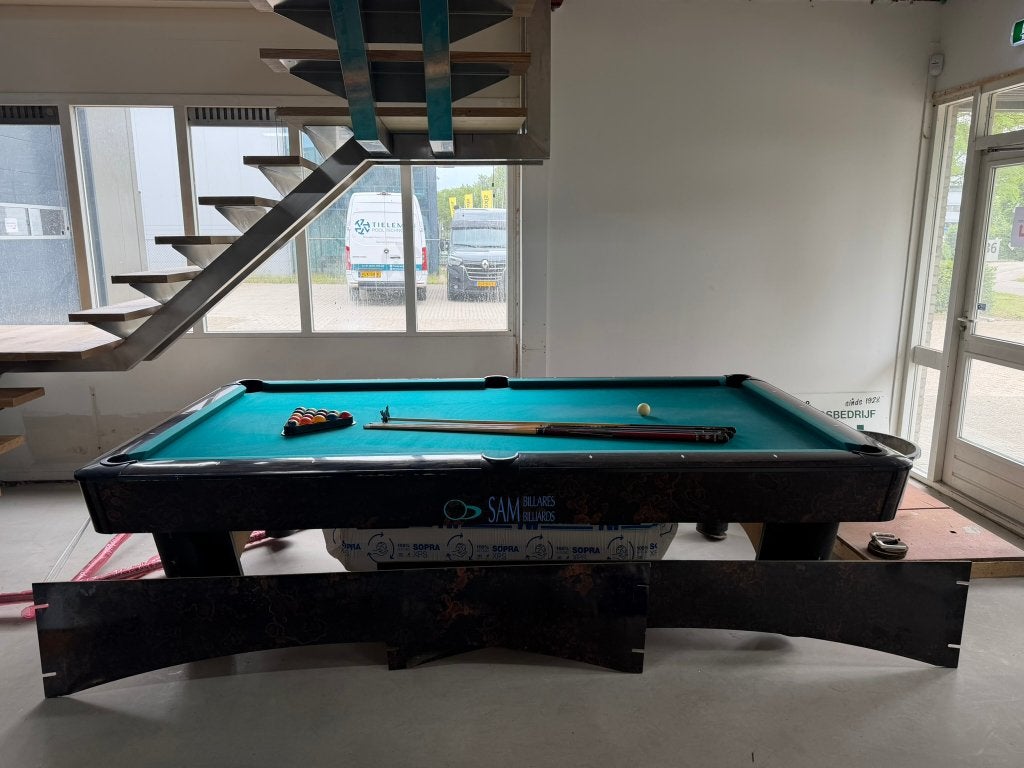 SAM Billiards pooltafel - professionele kwaliteit, Sport en Fitness, Biljarten en Poolen, Ophalen, Gebruikt, Pooltafel
