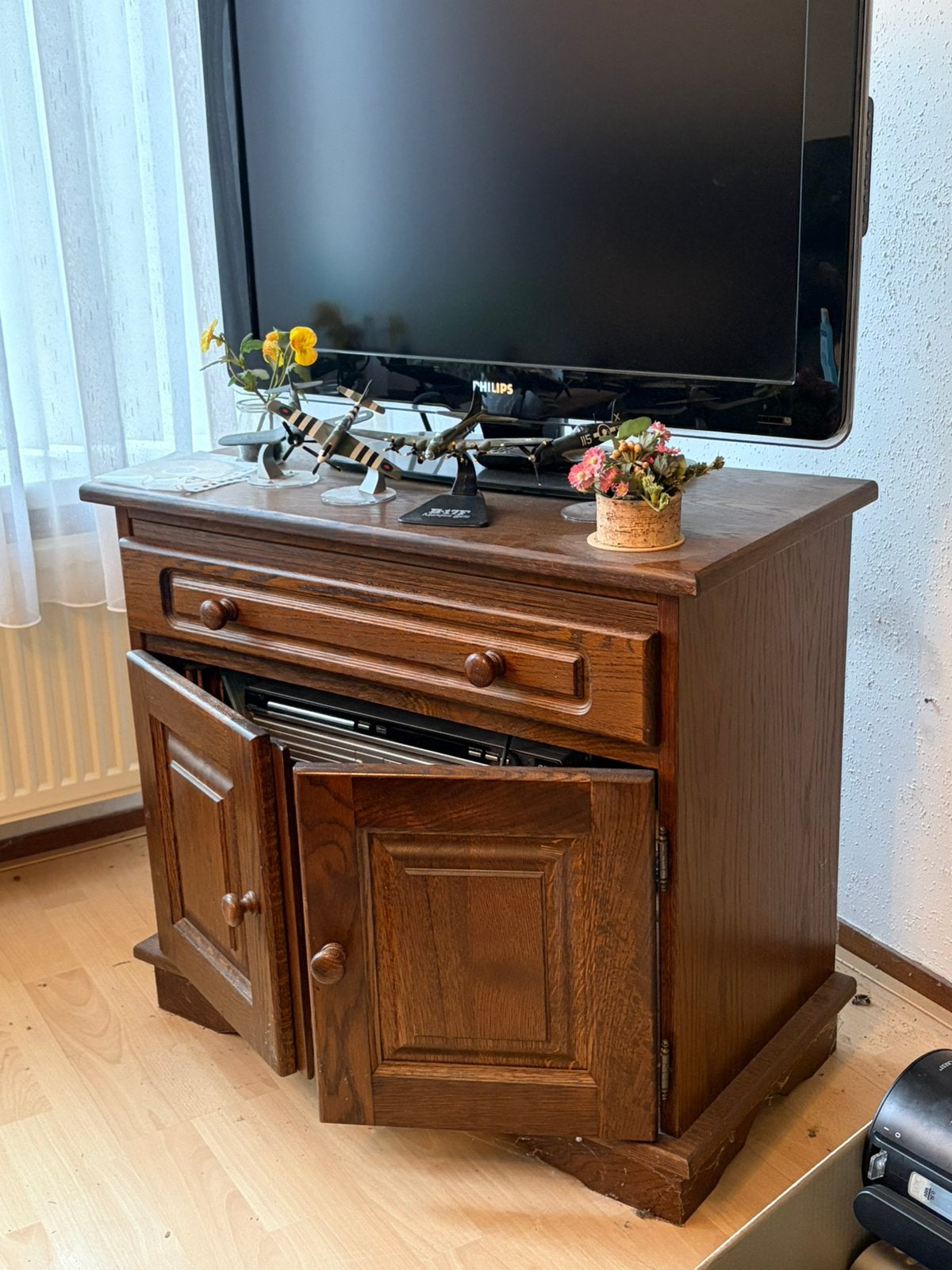 Kastje / Kast, eiken. Af te halen tot 19 september, Ophalen, Gebruikt, 25 tot 50 cm, 50 tot 100 cm