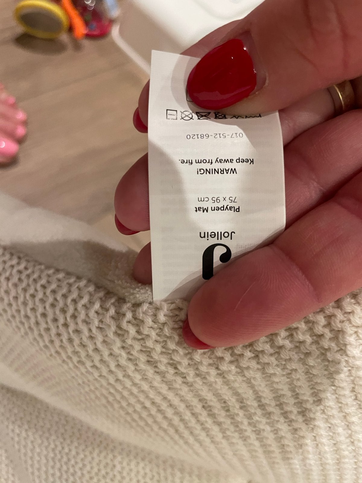 Box kleed beige, Kinderen en Baby's, Ophalen, Zo goed als nieuw
