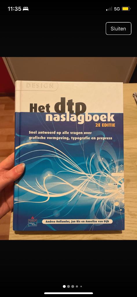 Het DTP naslagboek, Pearson, Zo goed als nieuw, Beta, HBO