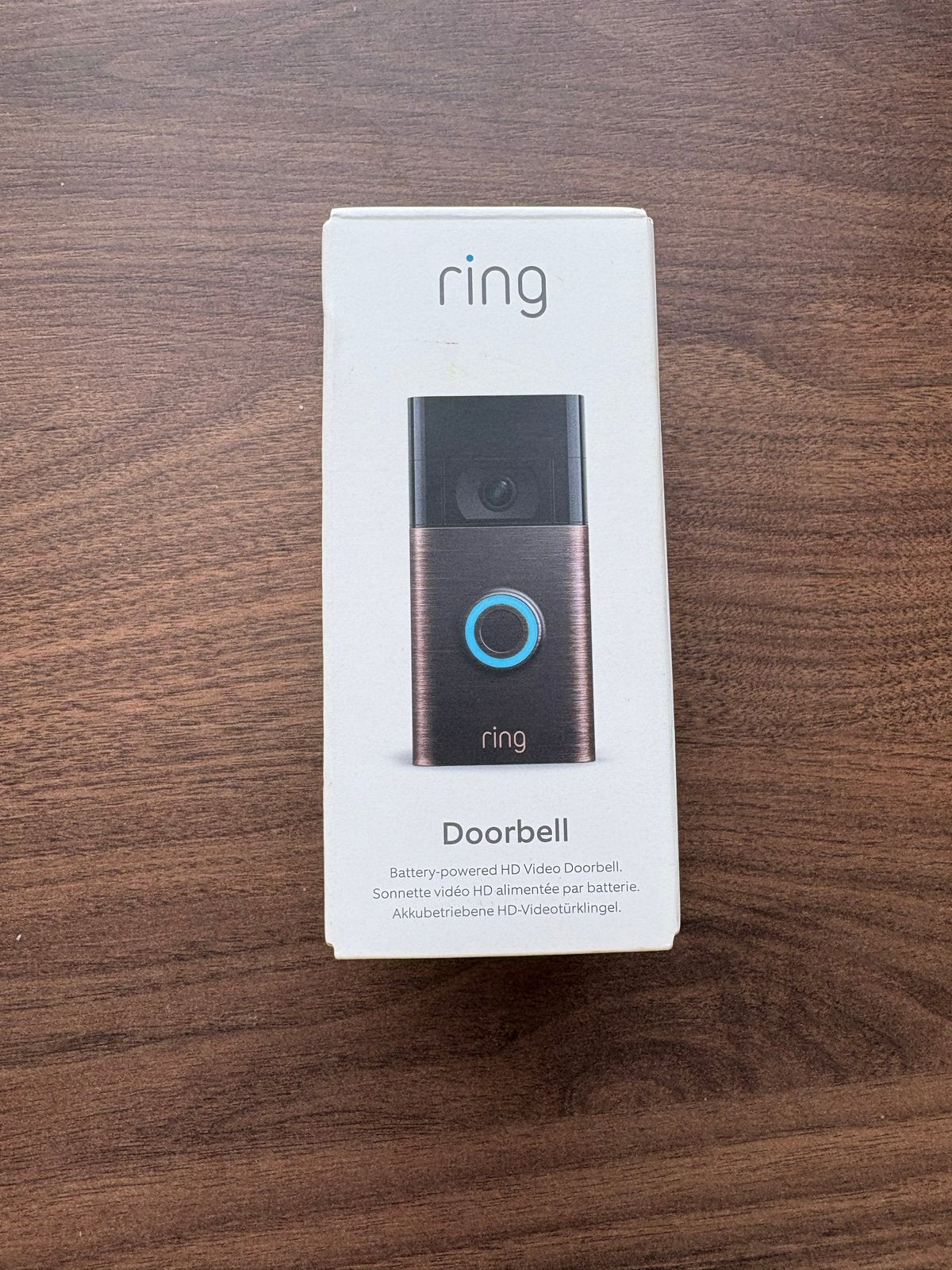 Ring Video Doorbell - Nieuw in doos, Ophalen, Compatibel met smartphone, Nieuw, Draadloos