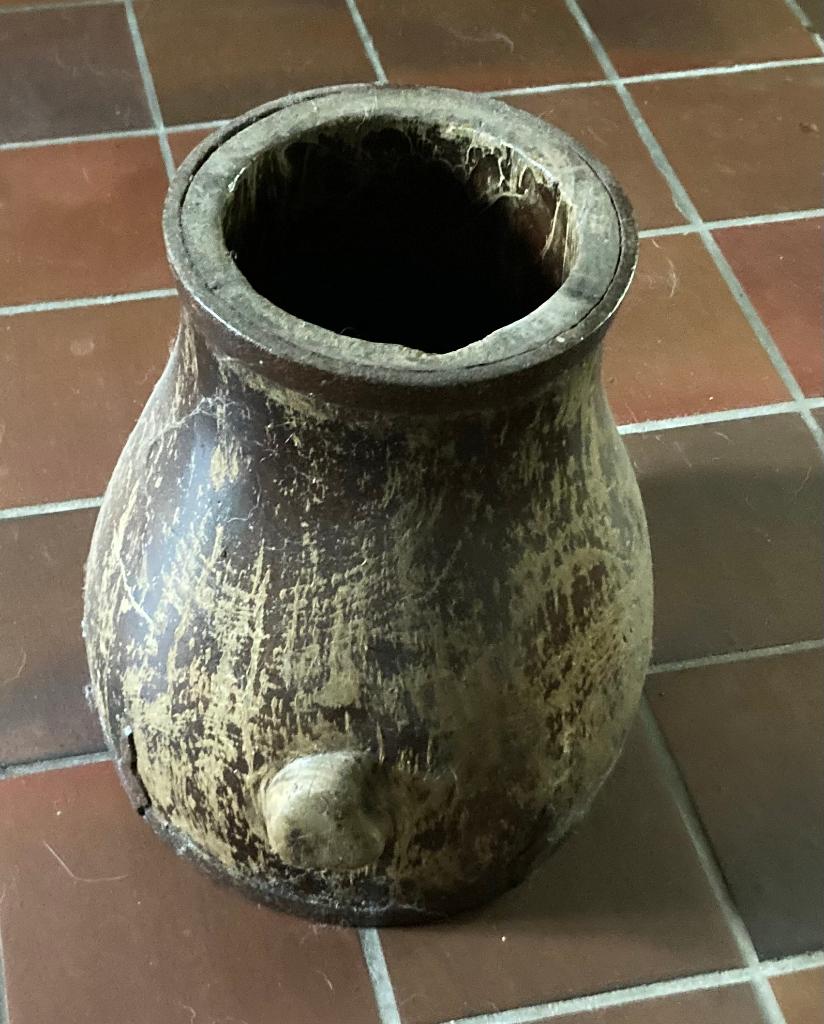 origineel oud landelijk chinees houten wijnvat, Ophalen