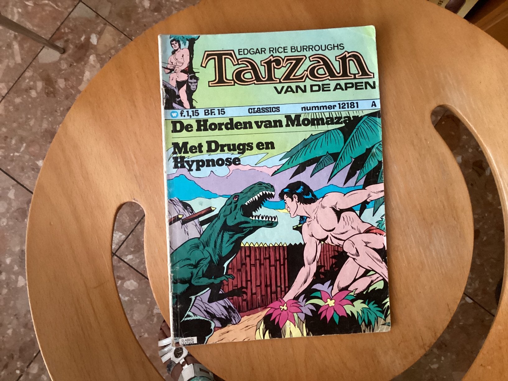 Tarzan. Strip 1975, Eén comic, Ophalen of Verzenden, Zo goed als nieuw, Europa