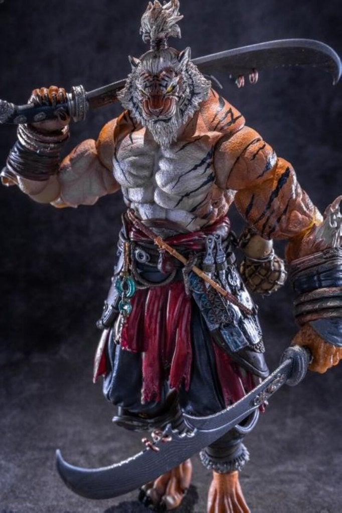 INDIE ACTIEFIGUUR DIEREN MUTANT | Tijger: Blade Master Weng, Ophalen of Verzenden, Zo goed als nieuw