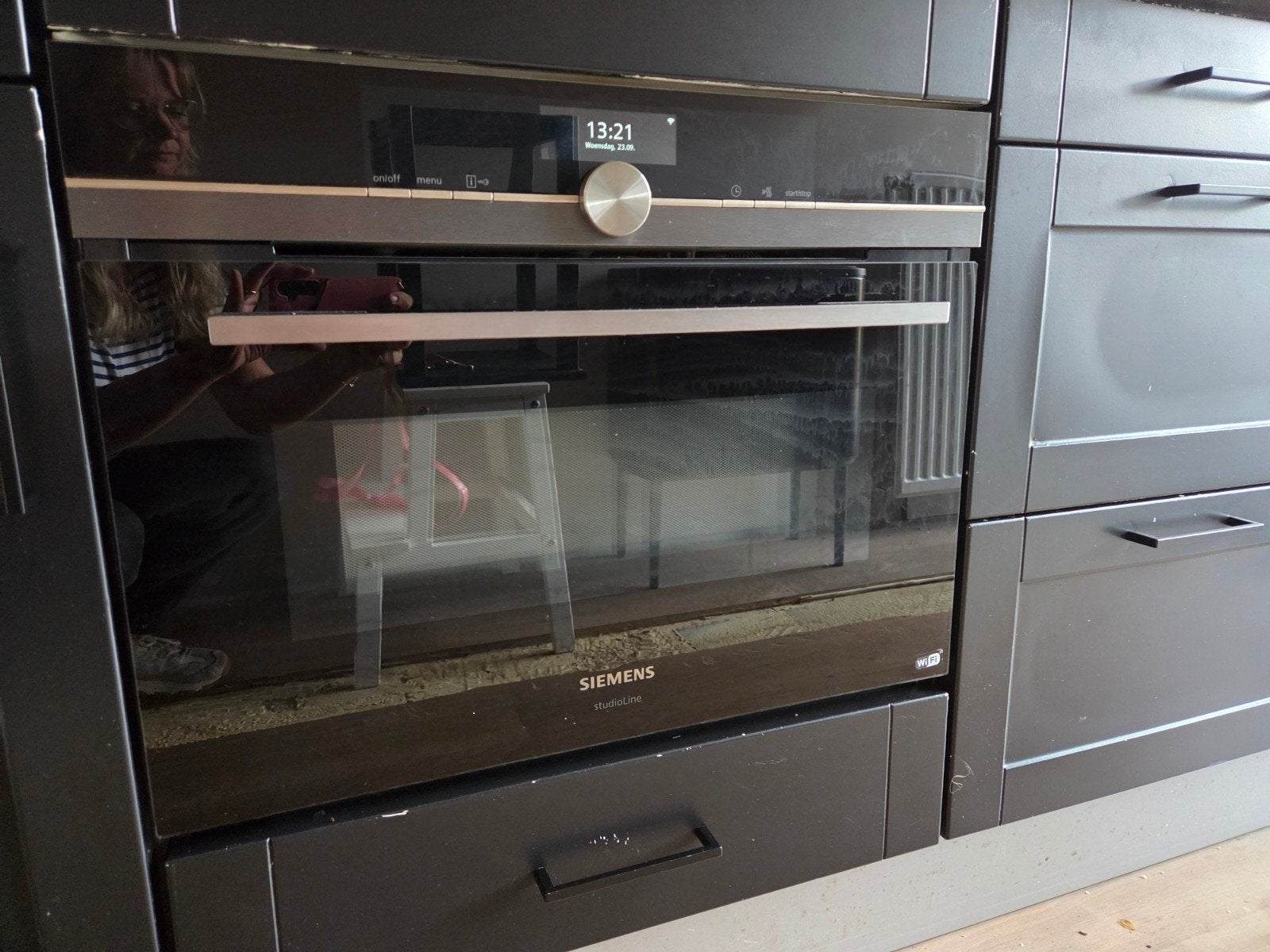 Inbouw combi oven Siemens, Ophalen, Gebruikt, Siemens, Combi-oven