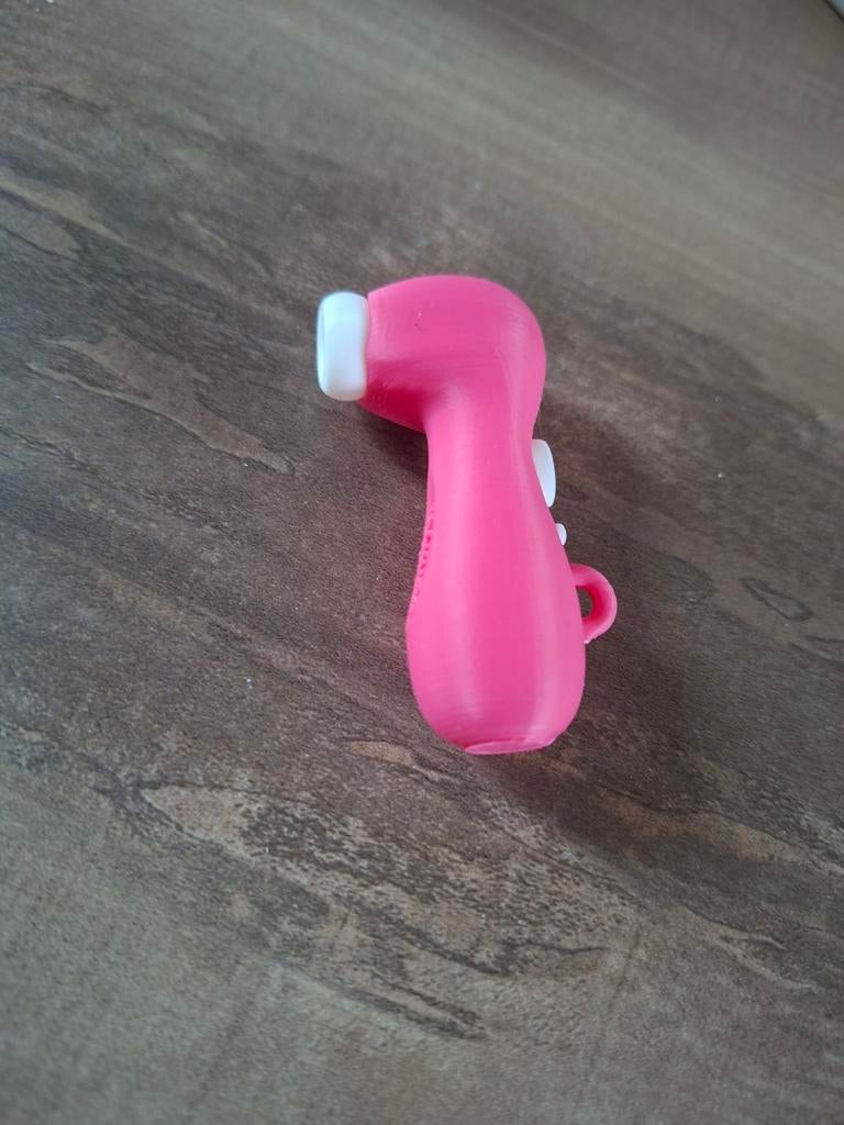 3D Geprinte Sleutelhanger Satisfyer - Decoratief, Roze, Nieuw, Ophalen of Verzenden, Kunststof