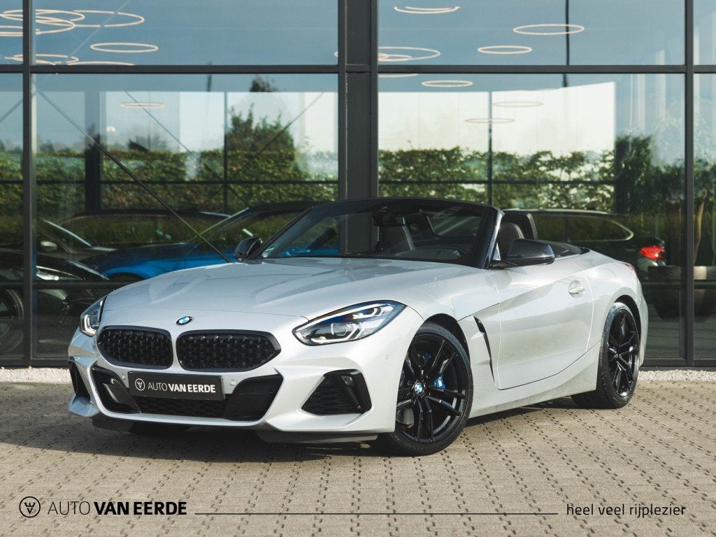 Bmw Z4 Roadster M40i Aut. – 1e eig, Glac.zil, Achterwielaandrijving, Gebruikt, Leder, Bedrijf