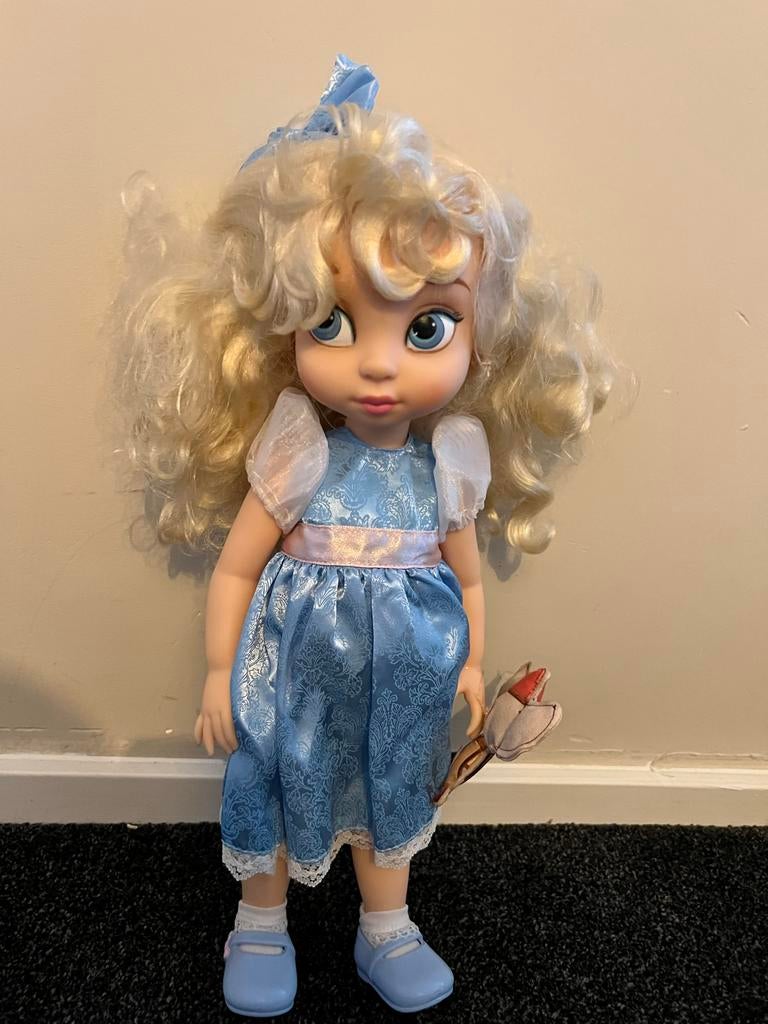 Disney animators collectie Assepoester pop, Ophalen of Verzenden, Gebruikt, Overige typen