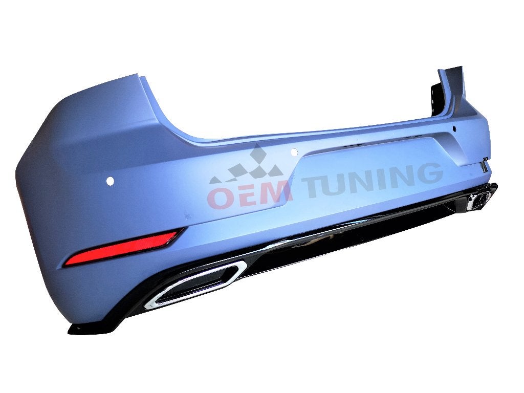 Achterbumper geschikt VOOR GOLF 7 & 7.5 | 7.5 R LINE-LOOK, Auto diversen, Tuning en Styling, Ophalen of Verzenden
