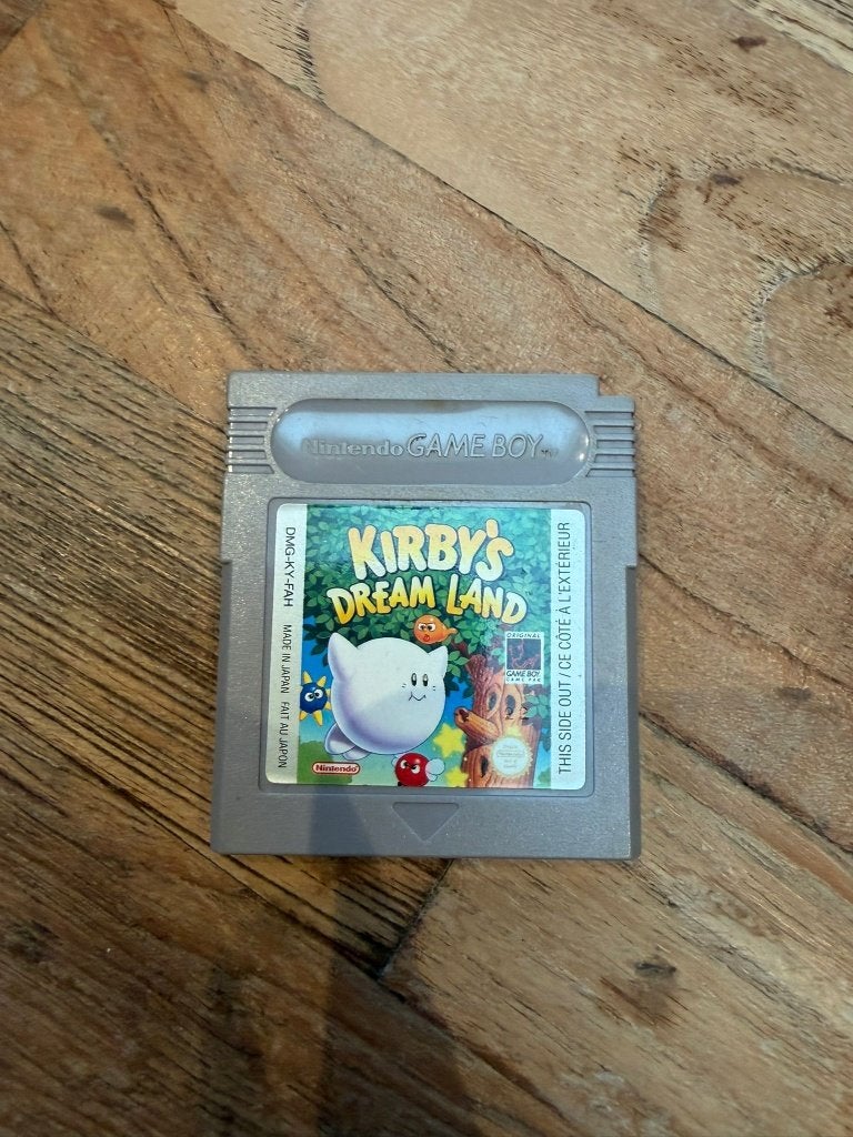 Kirby’s Dream Land Gameboy – Origineel – Leuk spel, Avontuur en Actie, Gebruikt, 1 speler, Ophalen of Verzenden