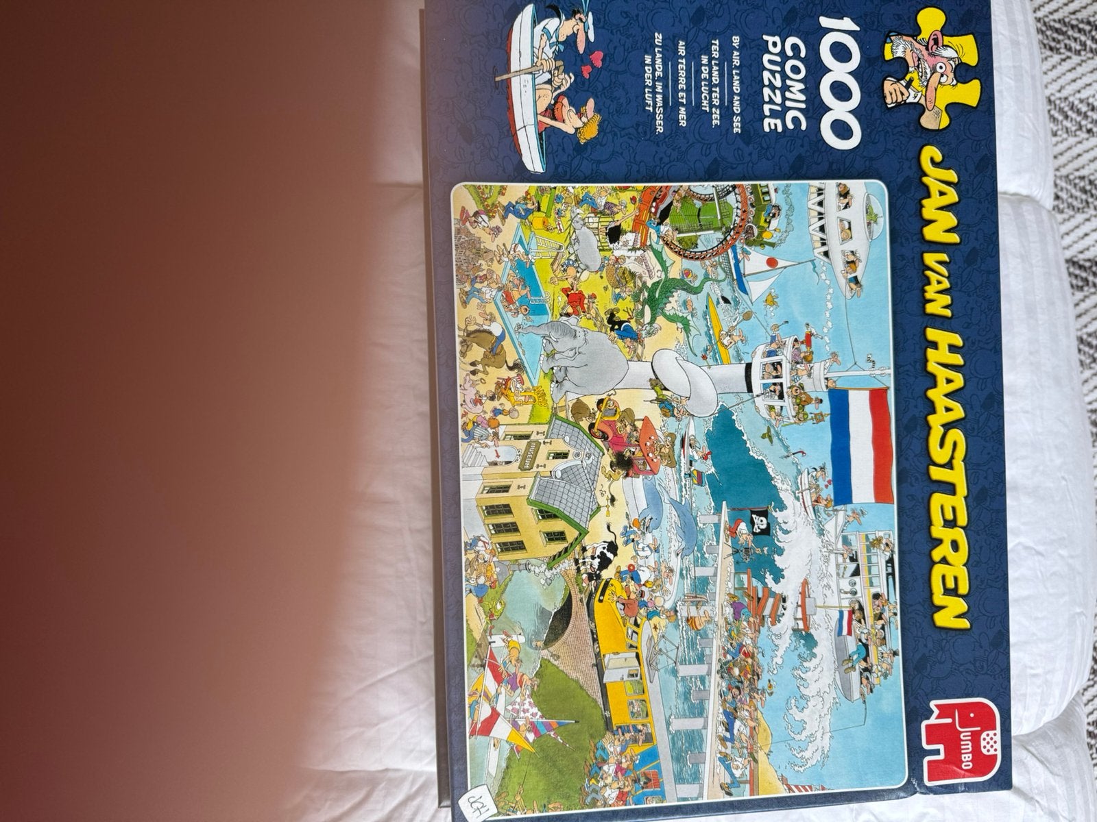 Jan van Haasteren en Wasgij puzzel, Ophalen of Verzenden, 500 t/m 1500 stukjes, Zo goed als nieuw