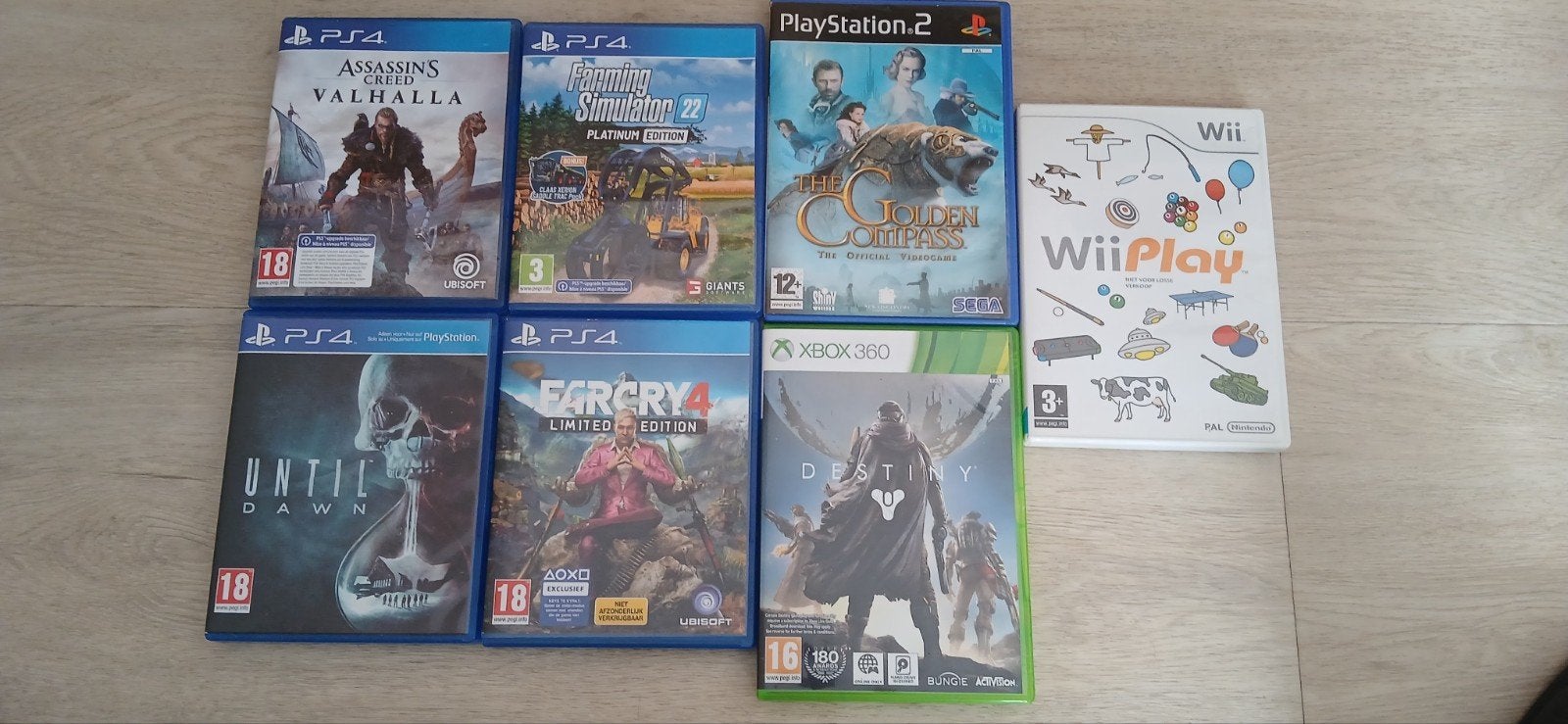 Diverse gamecollectie: PS4, PS2, Xbox 360, Wii games, Online, Gebruikt, Vanaf 18 jaar, Overige genres