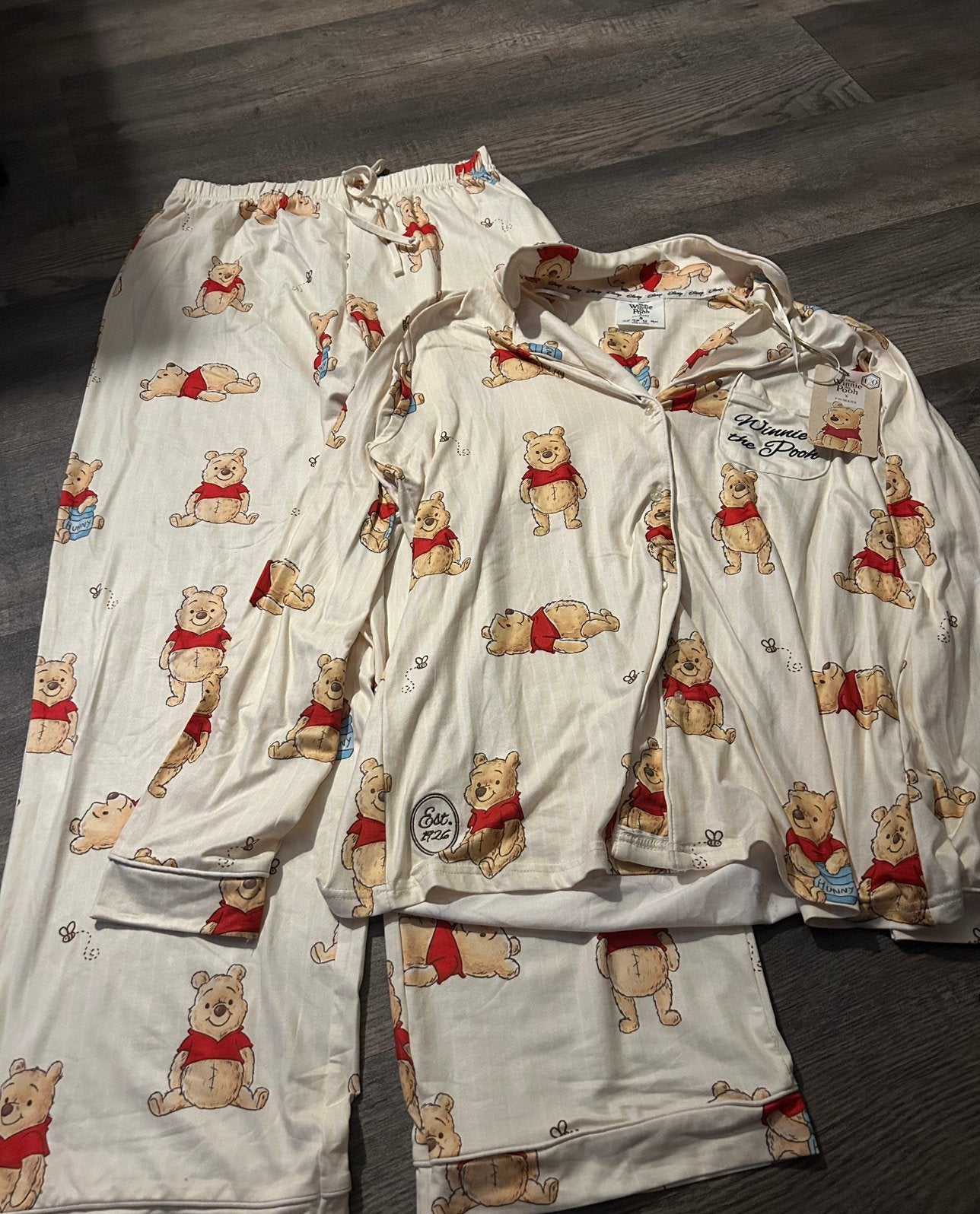 Winnie the Pooh zachte pyjama, maat S, Ophalen of Verzenden, Nieuw, Maat 38/40 (M)