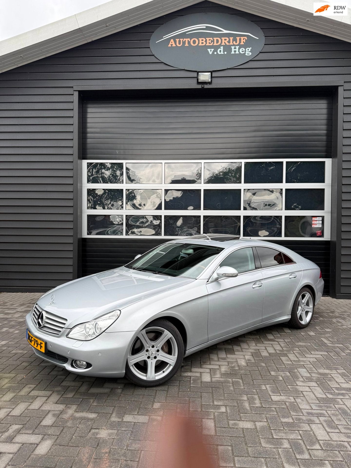 Mercedes-Benz CLS-klasse 350 vol opties, Auto's, Mercedes-Benz, Automaat, Achterwielaandrijving, Zwart, Leder