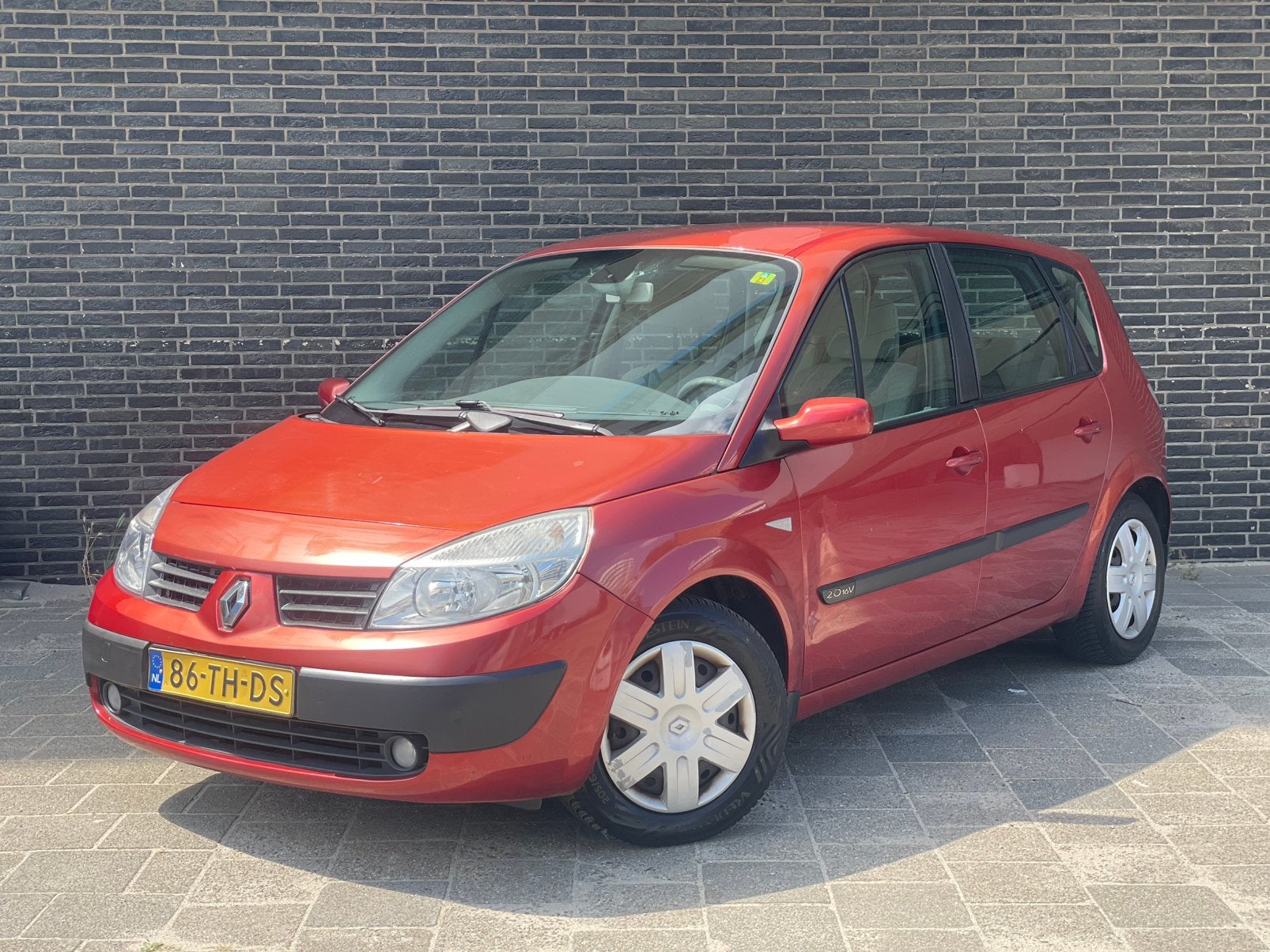 Renault Scénic 2.0 16V 2006 Nap✅Nieuwe Apk❄️Airco❄️Trekhaak, 1998 cc, Stof, 4 cilinders, Origineel Nederlands