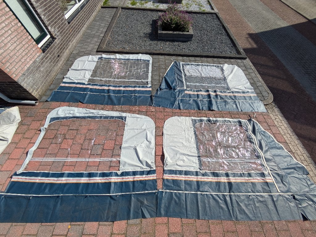 Obelink Hypercamp voortent (met Ten Cate tentdoek), Caravans en Kamperen, Ophalen, Gebruikt