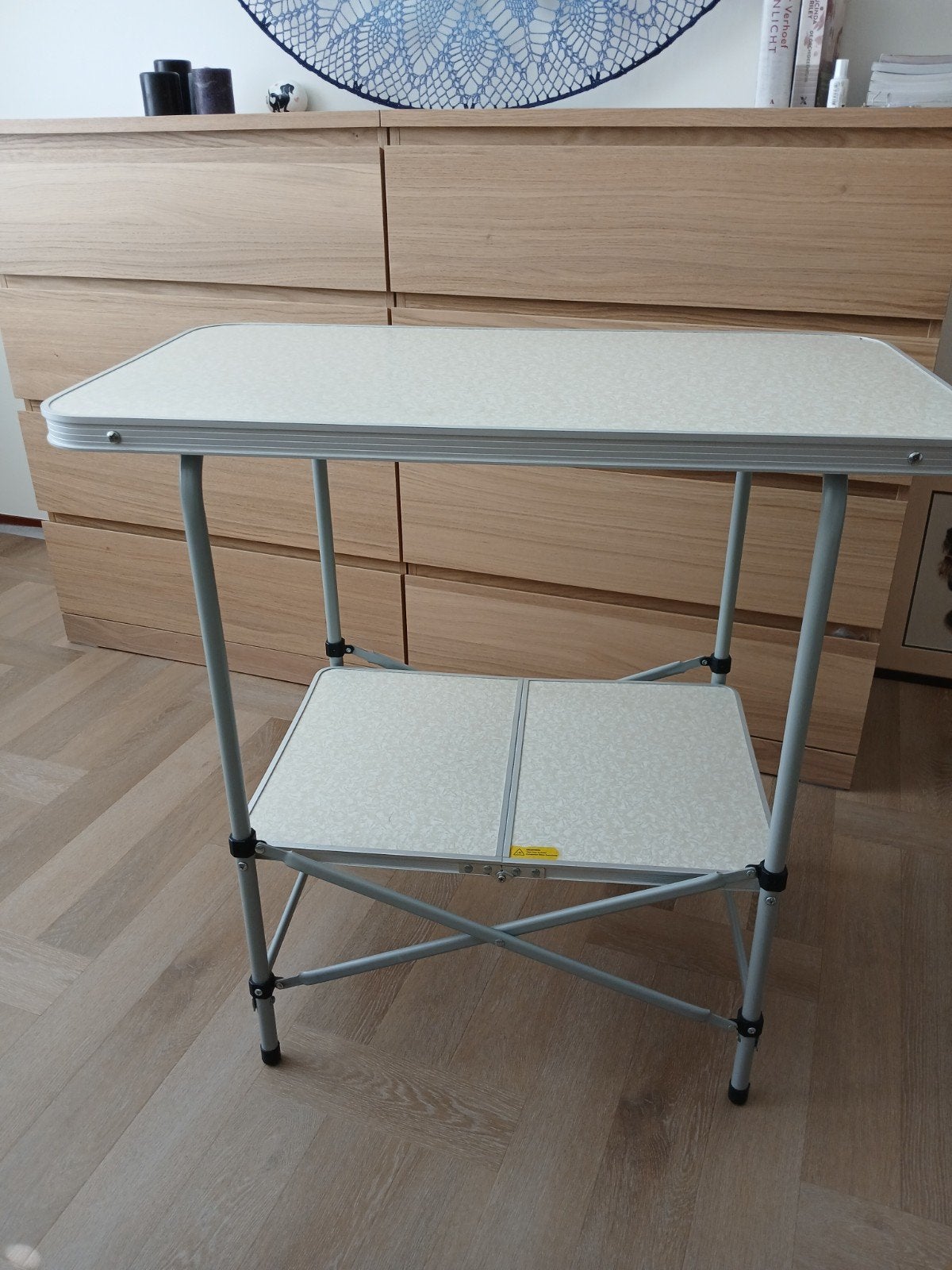 Kooktafeltje, Ophalen of Verzenden, Zo goed als nieuw, Campingkast
