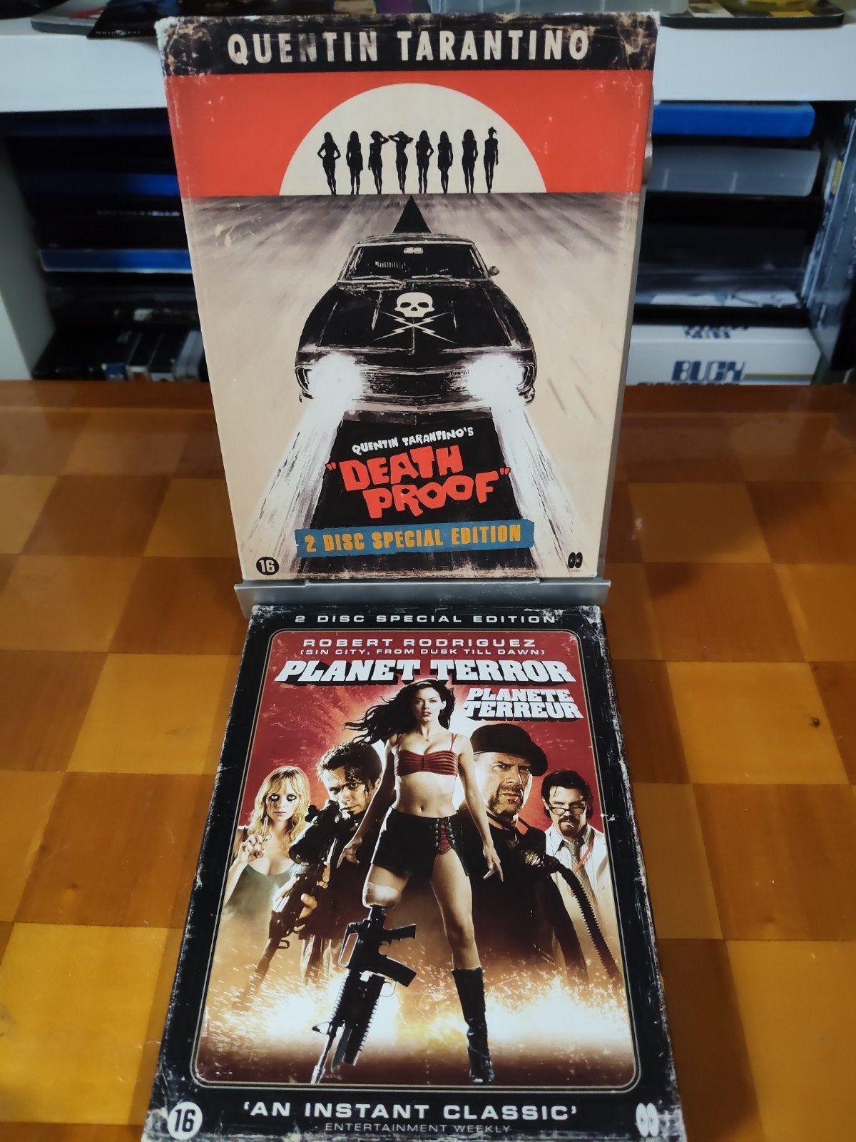 Death Proof & Planet Terror Grind House Special  Feature Dvd, Engels, Vanaf 16 jaar, Speciale editie, Overige genres