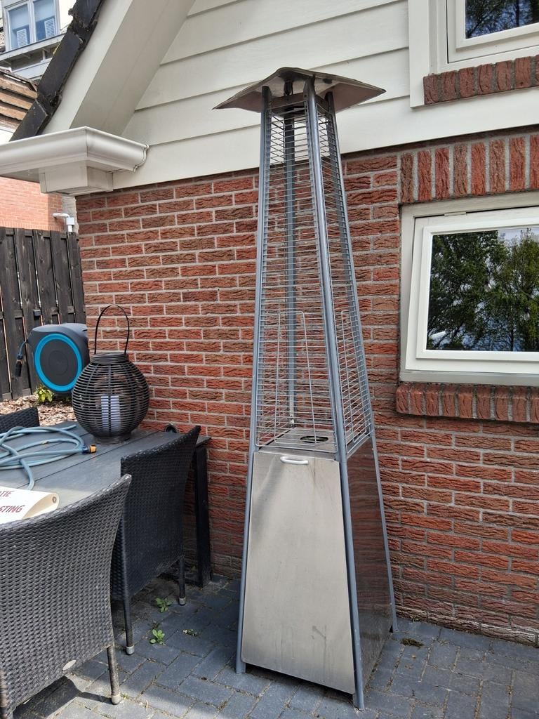 Paris Flameheater Tuinhaard - Zonder glazen buis, Tuin en Terras, Tuinhaarden, Gebruikt, Onbekend@voorbeeld.com, Onbekend, Ophalen of Verzenden
