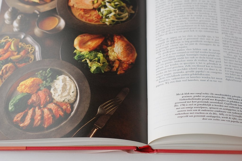 Koken en genieten - Hardcover kookboek jaren 90, Verzenden, Zo goed als nieuw, Nederland en België