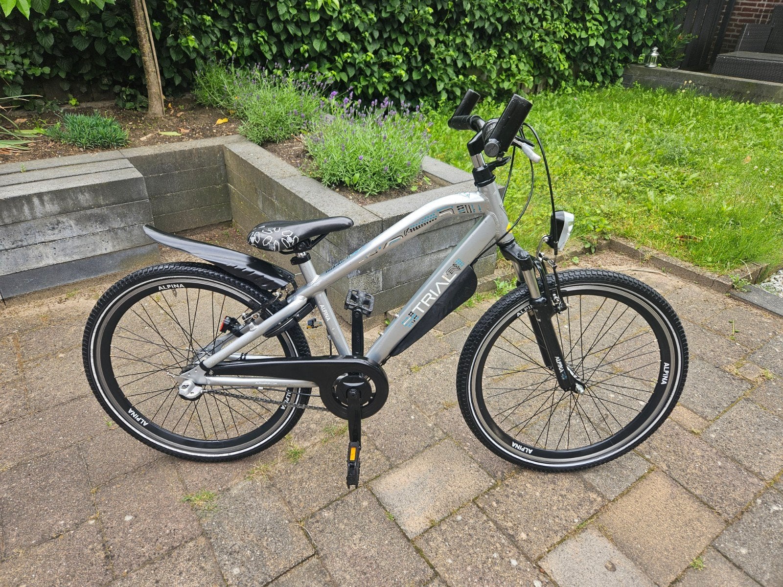 Alpina trial  24 inch zgan, Ophalen, Terugtraprem, 24 inch, Versnellingen