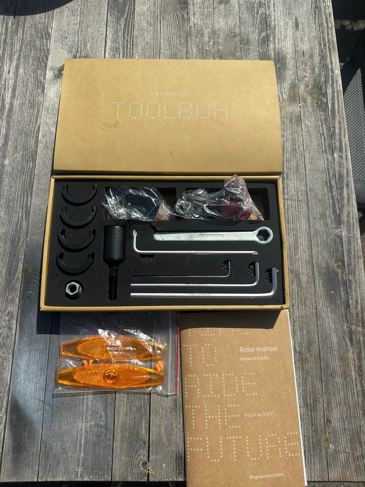 Vamoof S/X3 toolbox, Ophalen of Verzenden, Zo goed als nieuw
