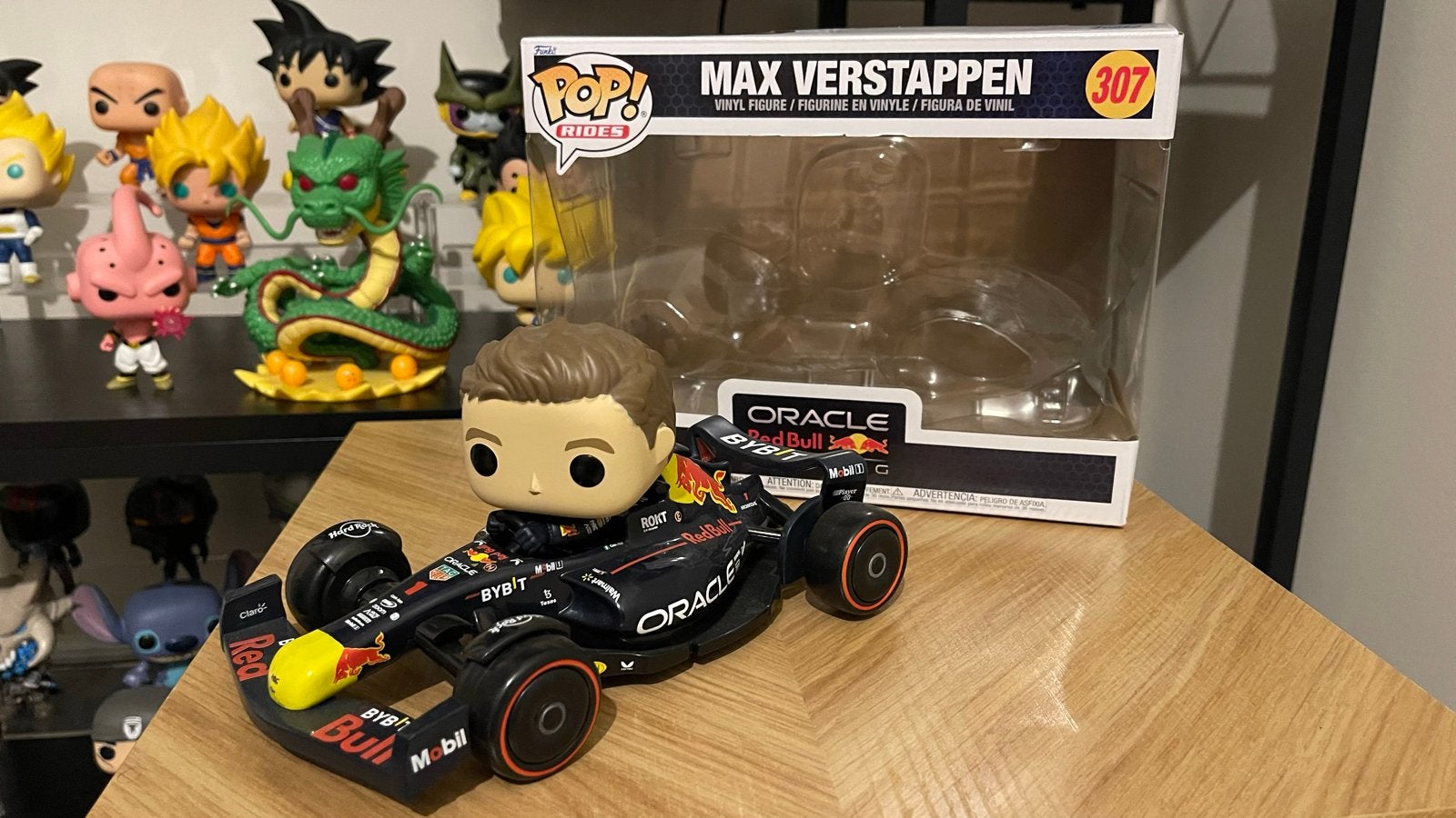 Funko Pop! Max Verstappen met F1-wagen (307), Ophalen of Verzenden, Nieuw