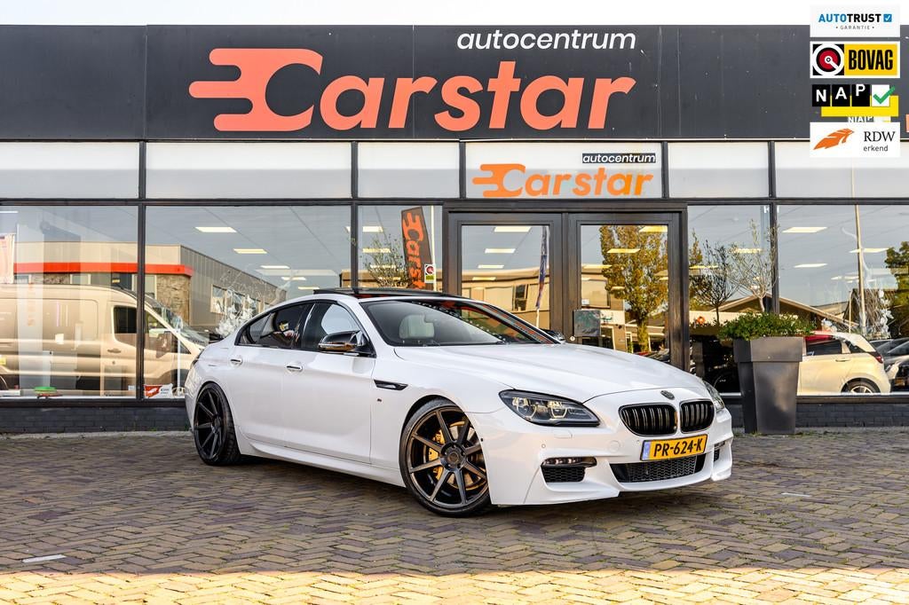 BMW 6-serie Gran Coupé 640i High Executive|Dak|Cruise|Leder, Achterwielaandrijving, 320 pk, Bedrijf, 1600 kg