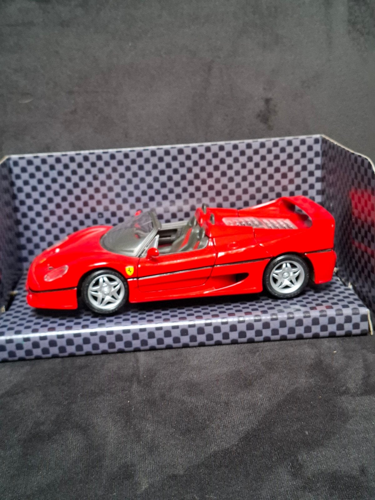 Shell Collezione Ferrari F50 1:24 Rood - Zo goed als nieuw, Ophalen of Verzenden, Zo goed als nieuw, Auto, Overige merken