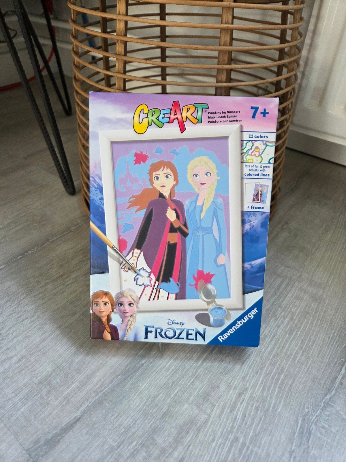 Disney Frozen Schilderij op Nummer - Zussen voor altij, Ophalen of Verzenden, Nieuw, Overige typen