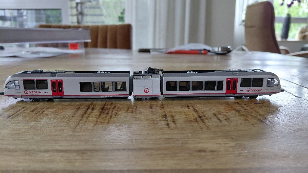 Piko 40222 - Veolia, Dieseltreinstel  GTW 2/8, Treinset, Gelijkstroom, Analoog, Nieuw