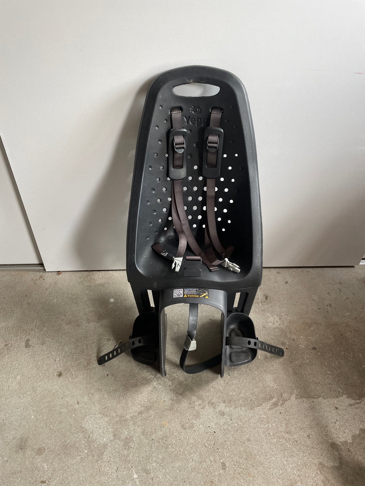 Yepp GMG Achterzitje - Zwart, Achterzitje, Ophalen of Verzenden, 9 t/m 36 kg, Gebruikt