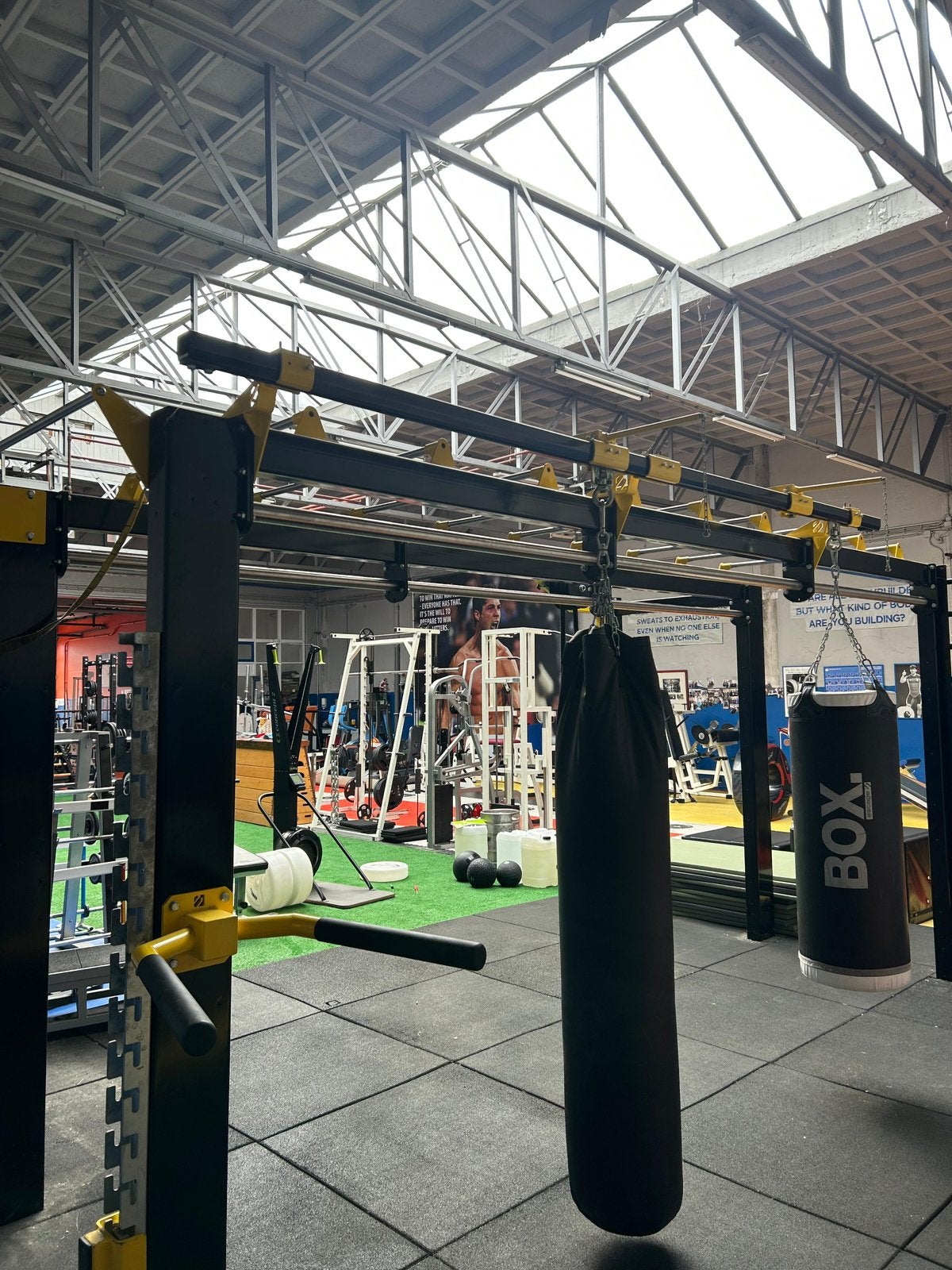 Escape octagon multifunctioneel squat rek, Ophalen, Gebruikt, Rek, Octagon