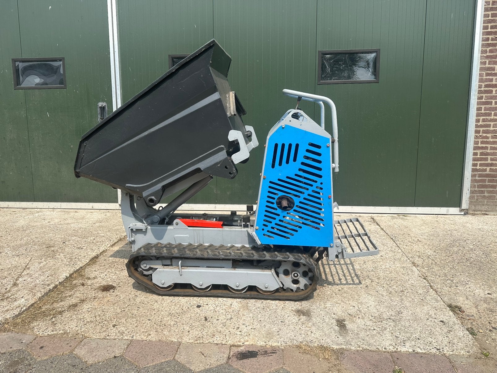 Ihmer carry 107 rupsdumper, Ophalen, Zo goed als nieuw